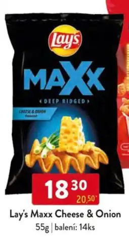 Qanto Lay's Maxx Cheese & Onion nabídka