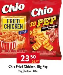 Qanto Chio Fried Chicken, Big Pep nabídka