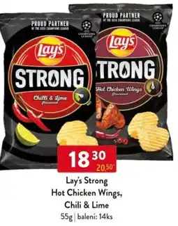 Qanto Lay's Strong Hot Chicken Wings, Chili & Lime nabídka