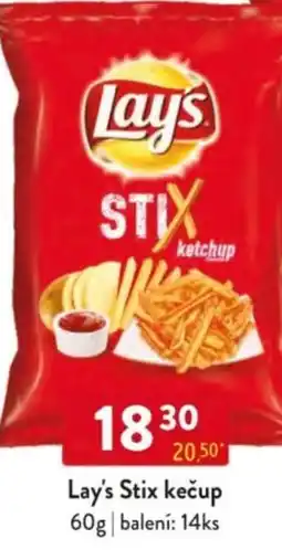 Qanto Lay's Stix kečup nabídka