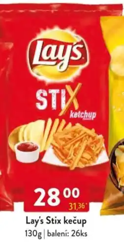 Qanto Lay's Stix kečup nabídka