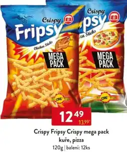 Qanto Crispy Fripsy Crispy mega pack kuře, pizza nabídka