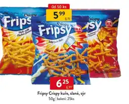 Qanto Fripsy Crispy kuře, slané, sýr nabídka