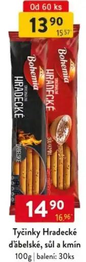 Qanto Tyčinky Hradecké ďábelské, sůl a kmín nabídka