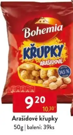 Qanto Bohemia Arašídové křupky nabídka