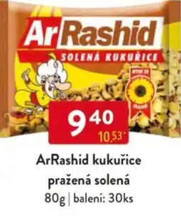 Qanto ArRashid kukuřice pražená solená nabídka