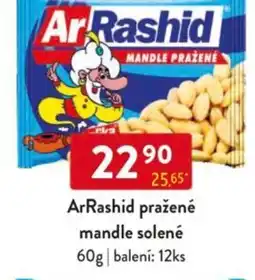 Qanto ArRashid pražené mandle solené nabídka