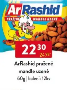 Qanto ArRashid pražené mandle uzené nabídka