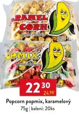 Qanto Popcorn popmix, karamelový nabídka