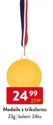 Qanto Medaile s trikolorou nabídka