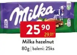 Qanto Milka hazelnut nabídka