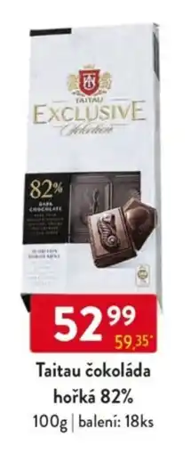Qanto Taitau čokoláda hořká 82% nabídka