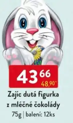 Qanto Zajíc dutá figurka z mléčné čokolády nabídka