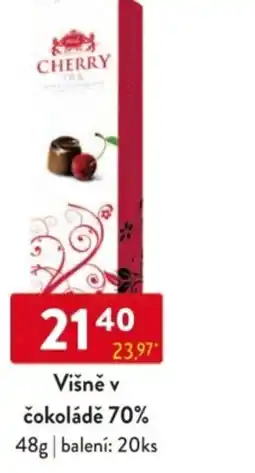 Qanto Višně v čokoládě 70% nabídka