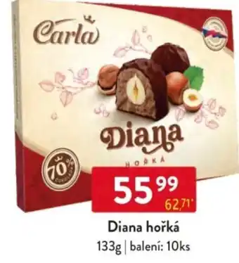 Qanto Diana hořká nabídka