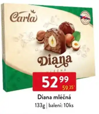 Qanto Diana mléčná nabídka