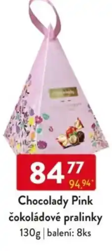 Qanto Chocolady Pink čokoládové pralinky nabídka