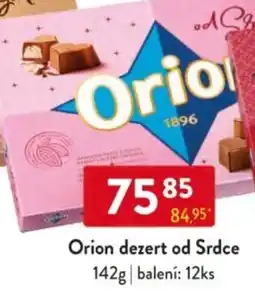 Qanto Orion dezert od Srdce nabídka