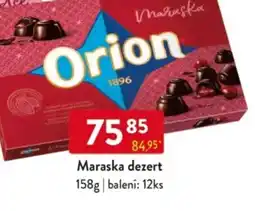 Qanto Maraska dezert nabídka