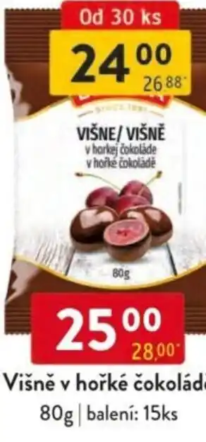 Qanto Dr.Ensa Višně v hořké čokoládě nabídka