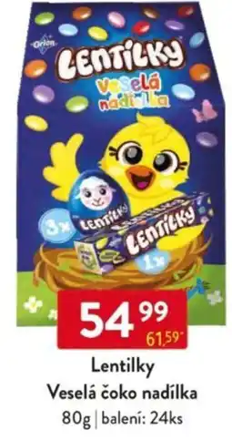 Qanto Lentilky Veselá čoko nadílka nabídka