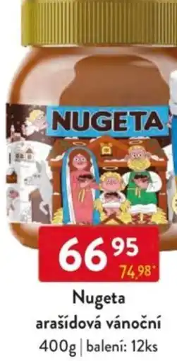 Qanto Nugeta arašídová vánoční nabídka