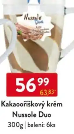 Qanto Kakaooříškový krém Nussole Duo nabídka