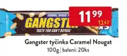 Qanto Gangster tyčinka Caramel Nougat nabídka