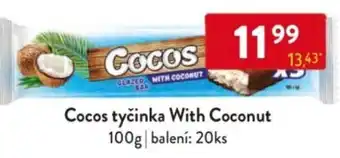 Qanto Cocos tyčinka With Coconut nabídka