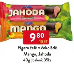 Qanto Figaro želé v čokoládě Mango, Jahoda nabídka
