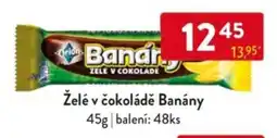 Qanto Želé v čokoládě Banány nabídka