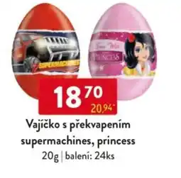Qanto Vajíčko s překvapením supermachines, princess nabídka