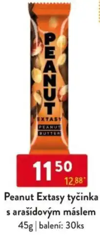 Qanto Peanut Extasy tyčinka s arašídovým máslem nabídka