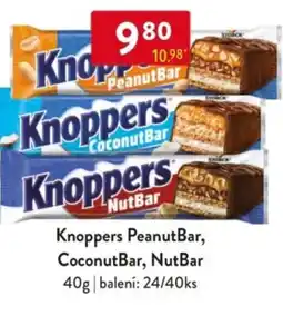 Qanto Knoppers Peanut Bar, Coconut Bar, NutBar nabídka