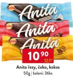 Qanto Anita řezy, čoko, kokos nabídka
