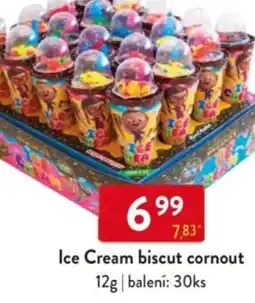 Qanto Ice Cream biscut cornout nabídka