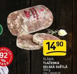 Flop TLAČENKA SELSKÁ SVĚTLÁ nabídka
