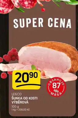 Flop ŠUNKA OD KOSTI VÝBĚROVÁ % MASA nabídka