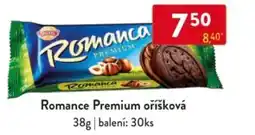 Qanto Romance Premium oříšková nabídka