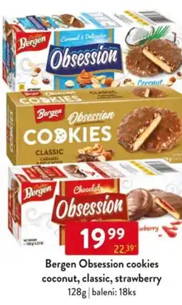 Qanto Bergen Obsession cookies coconut, classic, strawberry nabídka