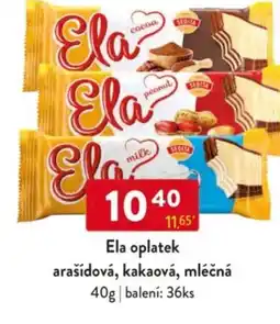 Qanto Ela oplatek arašídová, kakaová, mléčná nabídka