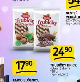 Flop TRUBIČKY BRICK vybrané druhy nabídka