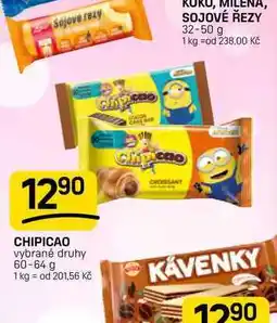 Flop CROISSANT CHIPICAO vybrané druhy nabídka
