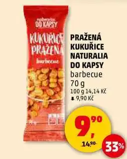 Penny Market PRAŽENÁ KUKUŘICE DO KAPSY barbecue nabídka