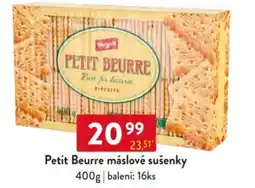Qanto Petit Beurre máslové sušenky nabídka