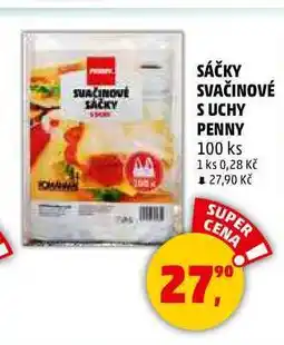Penny Market SÁČKY SVAČINOVÉ S UCHY PENNY, 100 ks nabídka