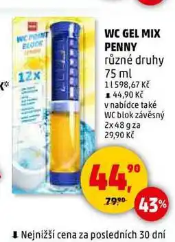 Penny Market WC GEL MIX PENNY nabídka