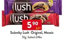 Qanto Sušenky Lush Original, Mosaic nabídka