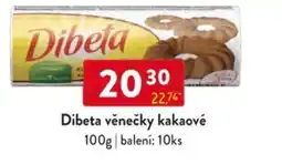 Qanto Dibeta věnečky kakaové nabídka