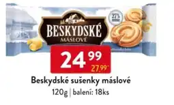 Qanto Beskydské sušenky máslové nabídka